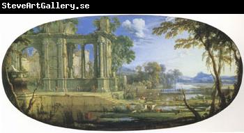 Pierre Pater The Elder Fantasti Landscape with Ruins (mk05)